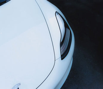 Tesla Model 3 in white