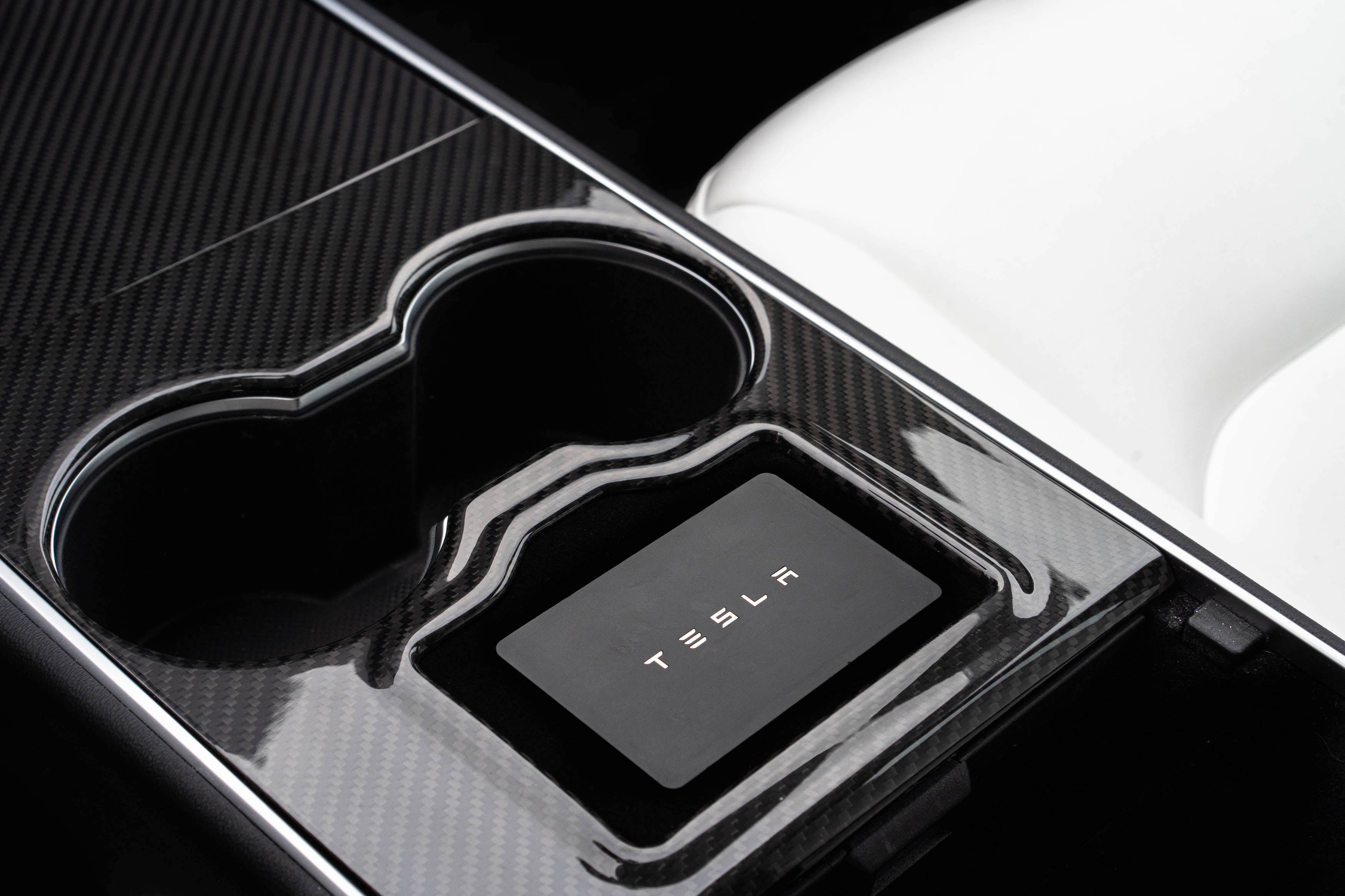 Echte Carbonfaser-Armaturenbrettabdeckung für Tesla Model 3 und Model Y –  Hills