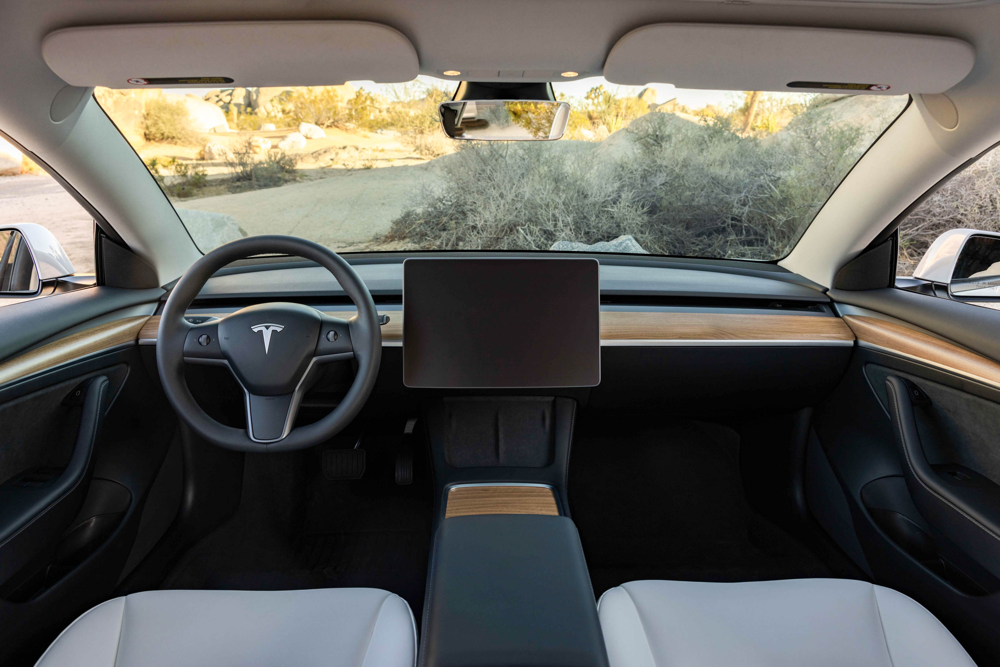 Wood Dashboard Cover for Tesla Model 3 & Model Y – Hills