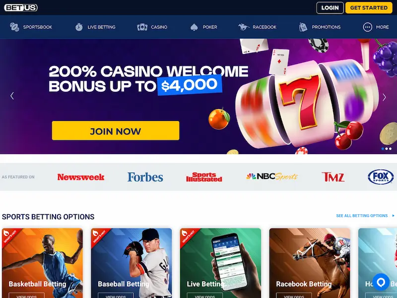 betus casino home